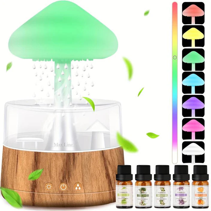 Umidificator Aromaterapie cu LED Multicolor - Relaxare și Revigorare în Fiecare Zi