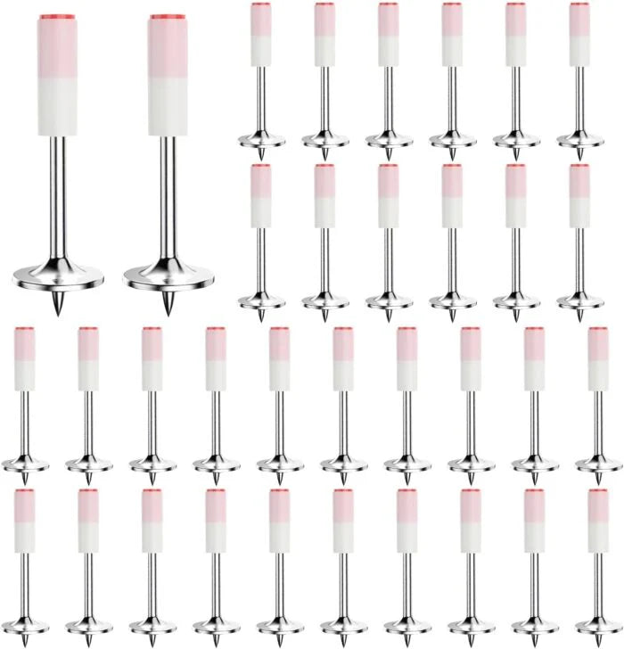 Set cuie pentru pistol de cuie, otel, 7.3 mm, argintiu