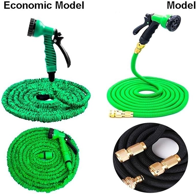 Furtun Extensibil de Grădină cu Cap de Udat – Soluția Ideală pentru Irigare și Spălare
