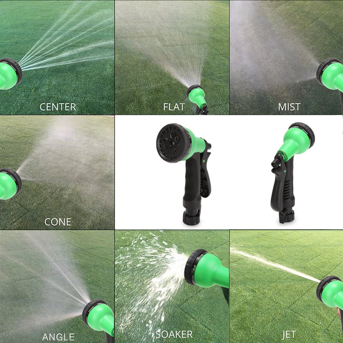 Furtun Extensibil de Grădină cu Cap de Udat – Soluția Ideală pentru Irigare și Spălare