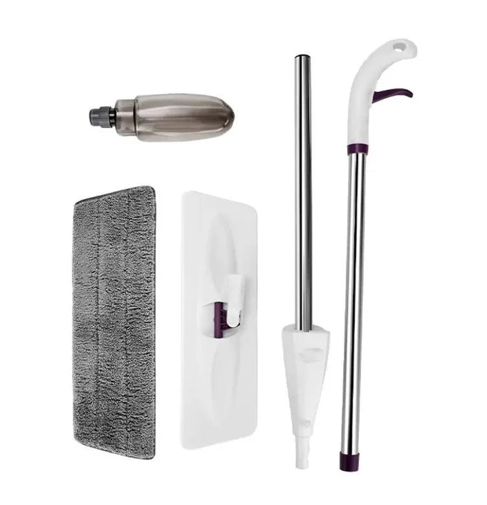 Mop cu pulverizator microfibra,360 ml, lavete microfibre pentru curatare, rezervor detasabil