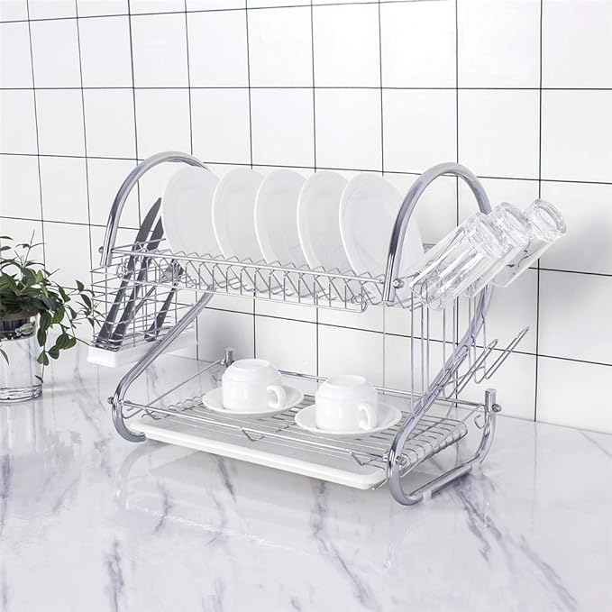 Suport pentru vesela din otel inoxidabil