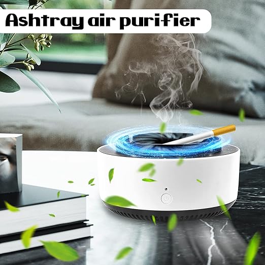Scrumieră fără fum cu purificator de aer - Soluția Ideale pentru Fumători