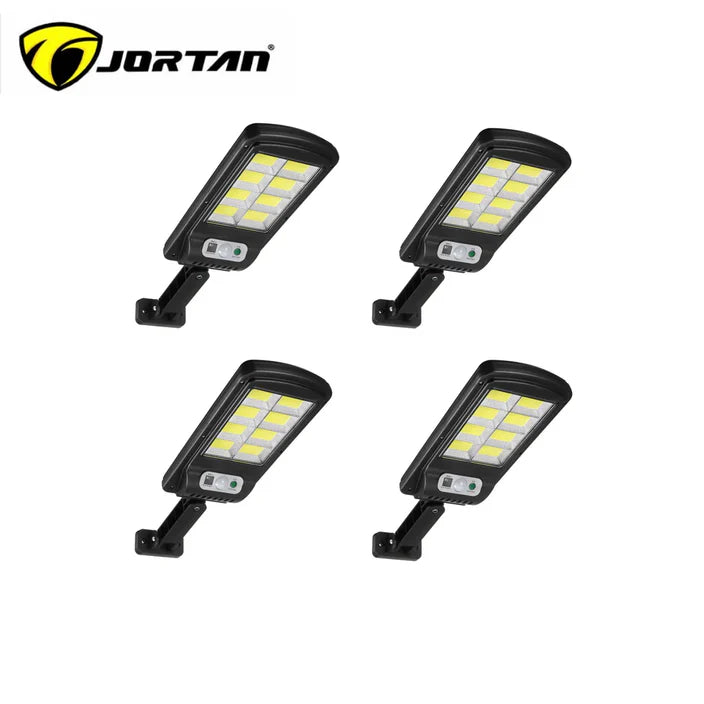 Set 2 . 4 , 5  x Lampi cu Incarcare Solara 8 celule 150W, 200 LED-uri COB, telecomanda