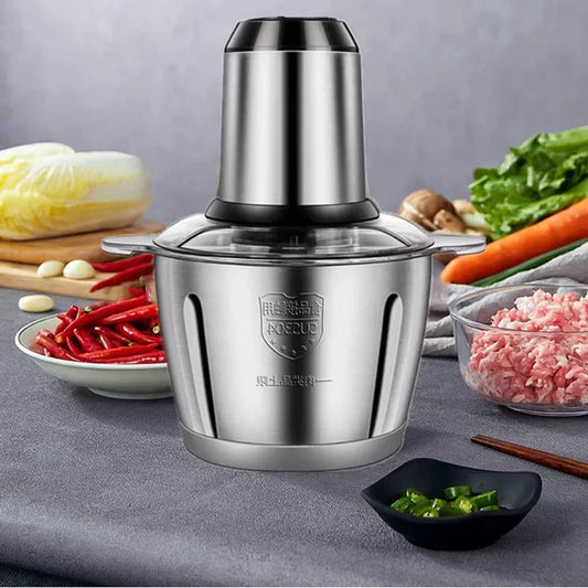 Blender si Tocator Electric Universal Bol 2L ,3L , 5 L Inox, 4 Lame din otel de inalta calitate